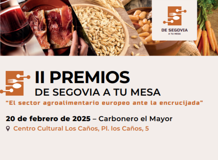 Segunda edición Premios "De Segovia a tu mesa"